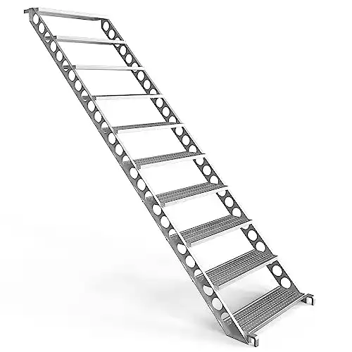 Bautreppe Scafom-rux , Baustellentreppe, Außentreppe f. 2 m Höhe