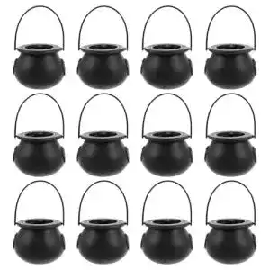 Hexenkessel STOBOK 12 Stück Schwarz, kleine Hexe