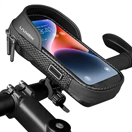 Handyhalterung Fahrrad wasserdicht Lruvdox, 5.5 – 7 Zoll