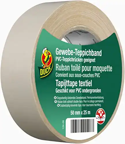 Teppichklebeband Duck Tape DUCK Gewebe Teppichband