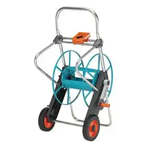 Schlauchwagen Gardena Metall 100, Handkurbel, Max. 100 m