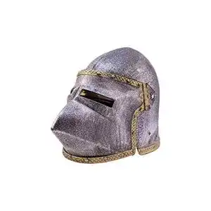 Ritterhelm Holzspielerei Krieger mit klappbarem Visier