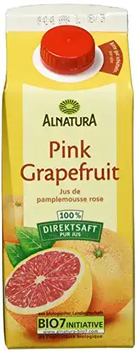 Grapefruitsaft Alnatura Bio Pink-, 6er Pack (6 x 750 ml)