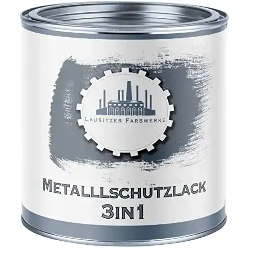 Metallschutzlack Lausitzer Farbwerke Metallschutzfarbe 3in1, 2,5 L