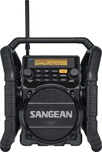 Baustellenradio-Bluetooth Sangean U-5DBT Baustellen Radio