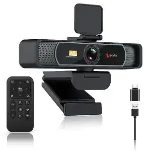 Webcam Weitwinkel Angetube 4K Weitwinkel Webcam HD 8MP