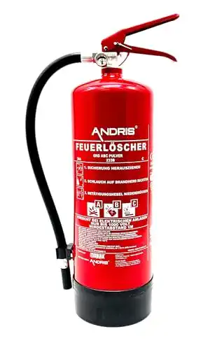 Andris-Feuerlöscher ANDRIS Orig. ® Feuerlöscher 6kg ABC Pulver