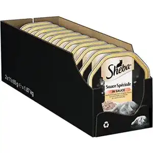 Sheba-Katzenfutter Sheba Sauce Spéciale Putenhäppchen 22 x 85g