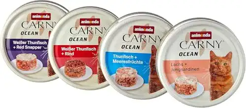 Getreidefreies Nassfutter (Katze) animonda Carny Ocean, 12 x 80 g