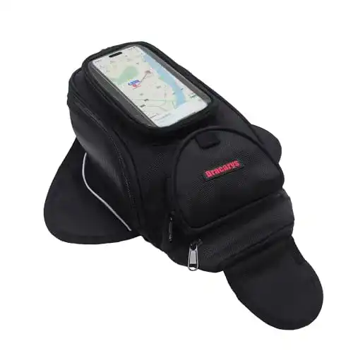 Tankrucksack Dracarys Motorrad – Oxford Sattel Schwarz