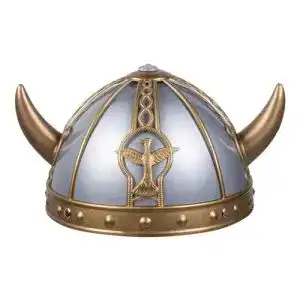 Wikinger-Helm Boland 01351 Helm Wikinger, silber-gold