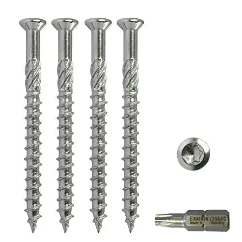 Terrassenschrauben EisenRon Profi inkl. Bit 5×60 mm – 200 St. C1