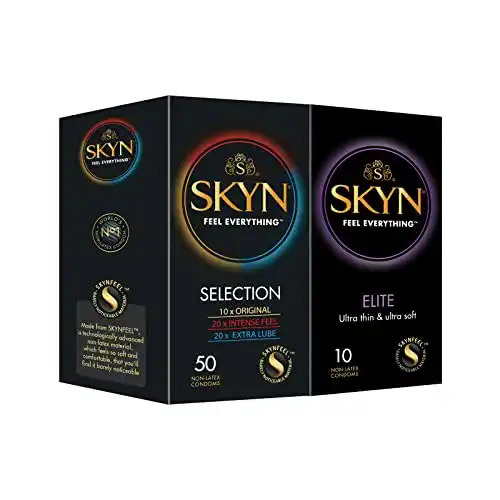 Latexfreie Kondome SKYN Selection Sortenbox Set