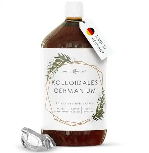 Kolloidales Germanium Nordic Pure 100 PPM, 1000 ml