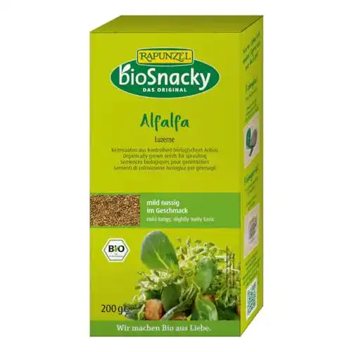 Alfalfa Rapunzel Naturkost GmbH Rapunzel Luzerne bioSnacky