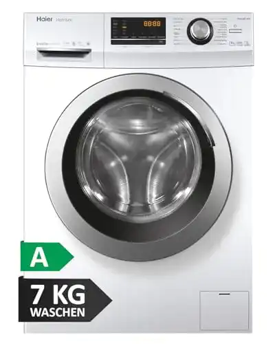 Waschmaschine mit 45 cm Tiefe Haier HW70-BP14636N, 7 kg