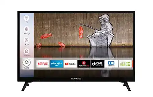 Die beste 24-Zoll-Fernseher Techwood H24T52E Smart TV inkl. Prime Video 2026 Test Bestseller 24-Zoll-Fernseher Techwood H24T52E Smart TV inkl. Prime Video