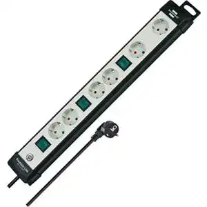 6-fach-Steckdosenleiste Brennenstuhl Premium-Line Steckdosenleiste