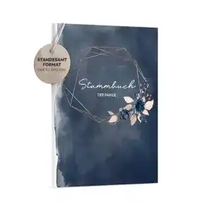Stammbuch DeinWeddingshop, Watercolor Breeze, Hardcover