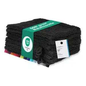 Waschlappen BaSaTex 10er Pack, Waschhandschuhe Set 15×21 cm