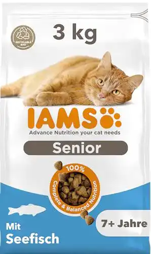 IAMS-Katzenfutter Iams for Vitality Senior Trockenfutter, 3 kg