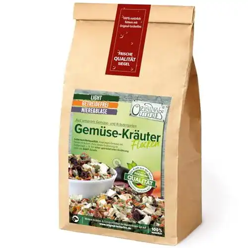 Die beste Gemüseflocken Hund Original-Leckerlies Gemüse-Kräutermix, 1 kg 2026 Test Bestseller Gemüseflocken Hund Original-Leckerlies Gemüse-Kräutermix, 1 kg