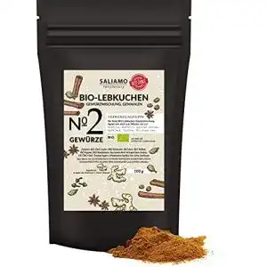 Lebkuchengewürz Saliamo 100g BIO gemahlen mit 6 Gewürzen