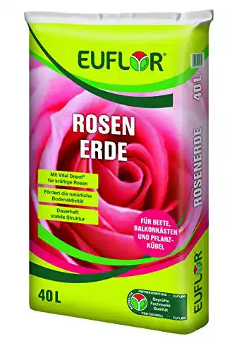Rosenerde Euflor 40 L Sack nährstoffreiche Pflanzerde