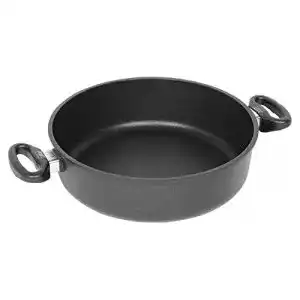 Schmortopf AMT Gastroguss, Ø 28 cm, 8 cm hoch, Seitengriffe