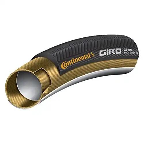Schlauchreifen Continental Rennrad- Giro, schwarz/transparent