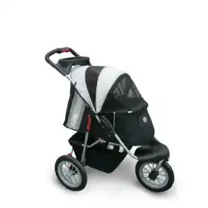 Hundebuggy InnoPet Haustierbuggy IPS-070 schwarz/silber