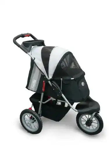 Hundebuggy InnoPet Haustierbuggy IPS-070 schwarz/silber