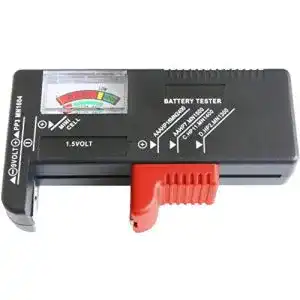 Batterietester Werkzeyt, mit analoger Anzeige, einfach