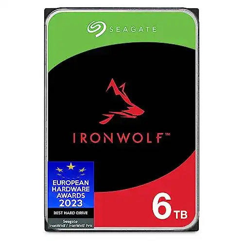6TB-HDD Seagate IronWolf 6 TB interne Festplatte, NAS HDD