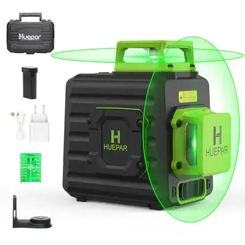 Huepar-Laser Huepar 2 x 360 Kreuzlinienlaser grün
