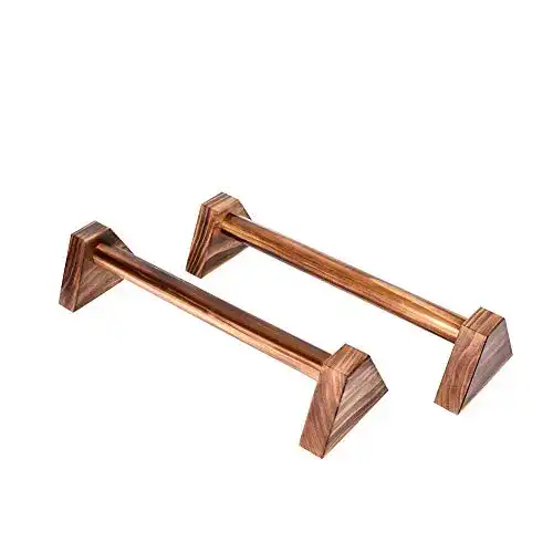 Parallettes AITOCO Holz 2er Set Push Up Bar Calisthenics