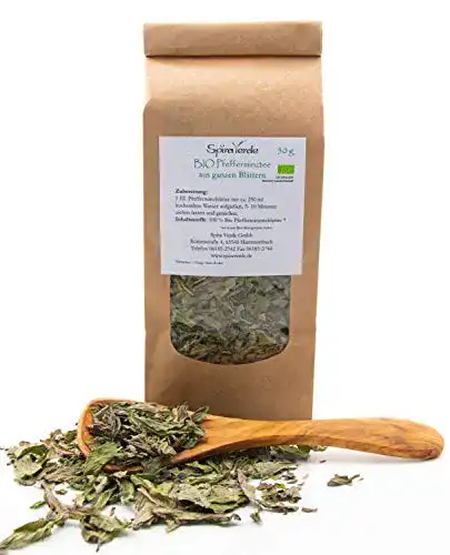 Bio-Pfefferminztee SpiraVerde BIO aus ganzen Blättern, 50g