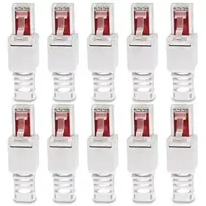RJ45-Stecker UC-Express 10x Netzwerkstecker werkzeuglos
