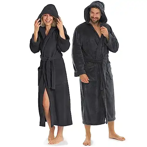 Die beste Bademantel Unisex aqua-textil XS-XXXL Bademantel Kapuze Uni lang 2026 Test Bestseller Bademantel Unisex aqua-textil XS-XXXL Bademantel Kapuze Uni lang