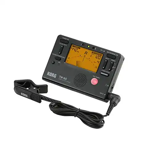 Metronom KORG TM-60 Combo aus Stimmgerät und , schwarz