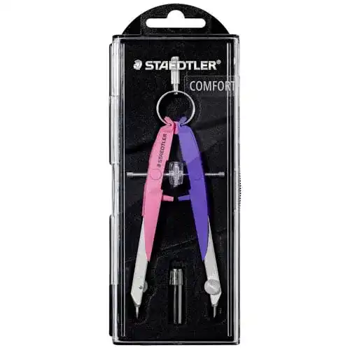 Zirkel Staedtler Mars Comfort 556 00-N2, Etui mit Klappdeckel