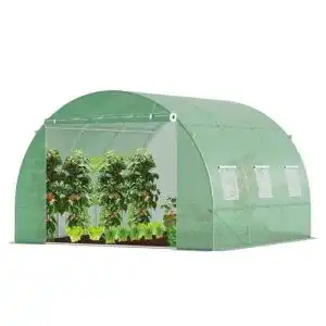 Folientunnel VOUNOT Gewächshaus Foliengewächshaus, 3x3x2m