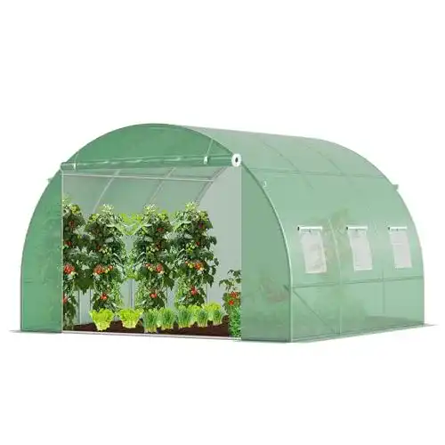 Folientunnel VOUNOT Gewächshaus Foliengewächshaus, 3x3x2m