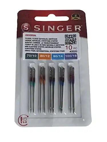 Nähmaschinennadel SINGER 10 Original Nähmaschinen Nadeln