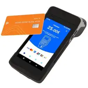 Kartenterminal myPOS Carbon, Langlebig intelligent mit Drucker
