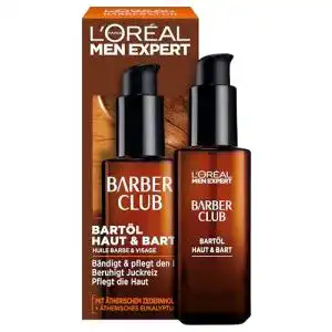 Bartöl L’Oréal Men Expert mit Zedernholzöl, 1 x 30 ml