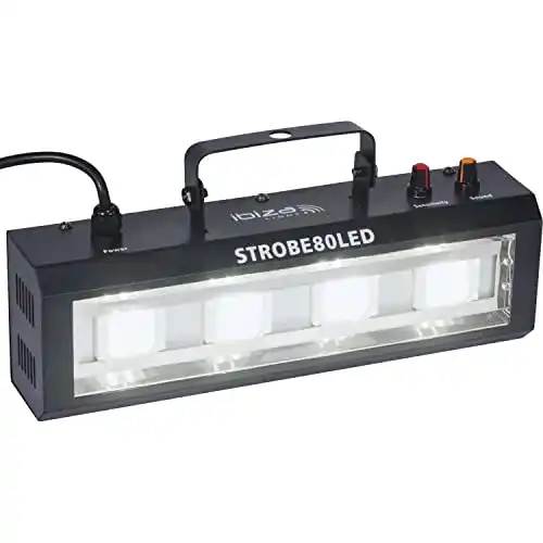 Stroboskop Ibiza Light & Sound STROBE80LED LED Strobe