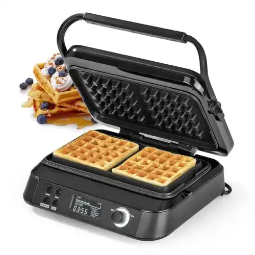 Gastro-Waffeleisen N8WERK Midnight Edition 1600 W