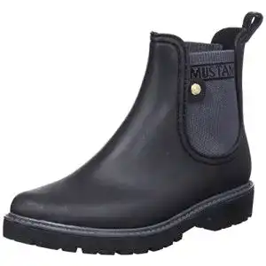 Chelsea-Boots Damen MUSTANG 1444-501 Chelsea Boot, schwarz