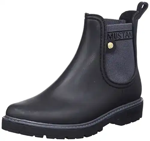 Chelsea-Boots Damen MUSTANG 1444-501 Chelsea Boot, schwarz